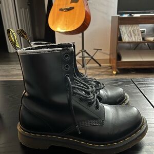 Dr. Martens Black Combat Boots
